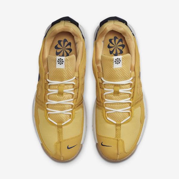 Gold / Navy Men's Nike Free Terra Vista Sneakers | NK216XDR