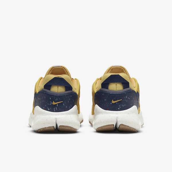 Gold / Navy Men's Nike Free Terra Vista Sneakers | NK216XDR