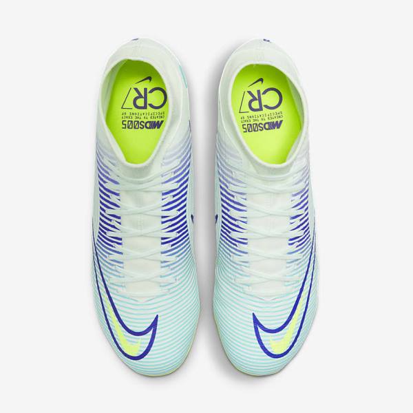 Green / Purple / Green Men's Nike Mercurial Dream Speed Superfly 8 Academy MG Multi-Grounds Football Shoes | NK071YFN