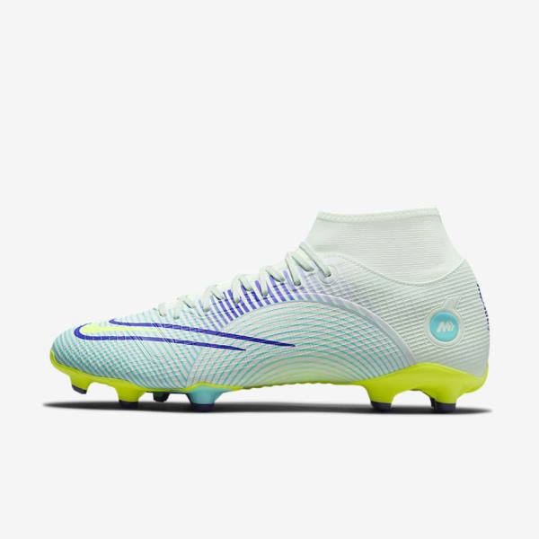 Green / Purple / Green Women\'s Nike Mercurial Dream Speed Superfly 8 Academy MG Multi-Grounds Football Shoes | NK462PDH