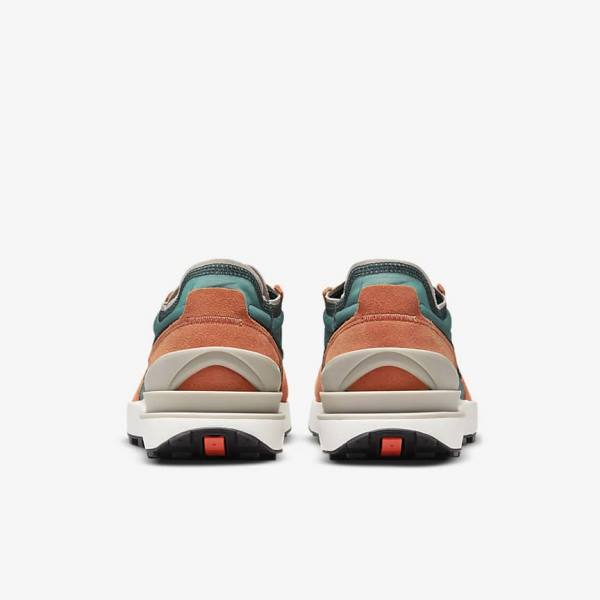 Green / Red / Orange / Black Men's Nike Waffle One SE Sneakers | NK478BUK