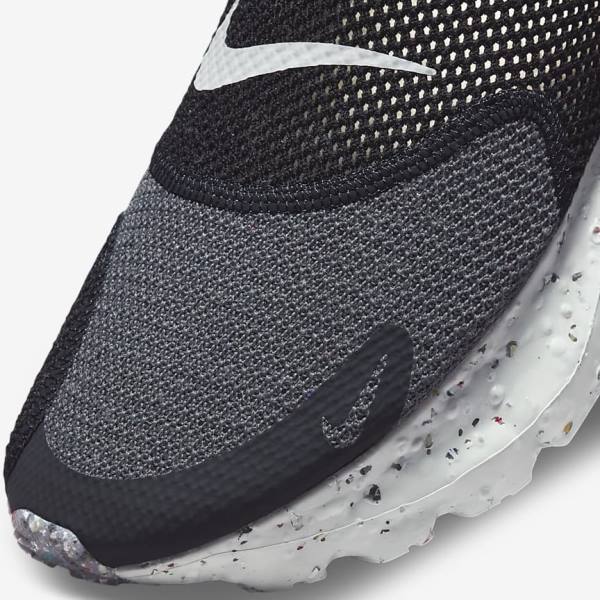 Grey / Black / Grey Men's Nike Glide FlyEase Sneakers | NK732WFN