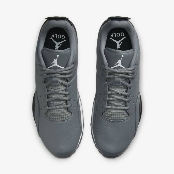 Grey / Black / White Men's Nike Jordan ADG 3 Jordan Shoes | NK561VPC