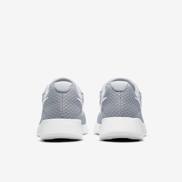 Grey / Black / White Women's Nike Tanjun Sneakers | NK610QTV