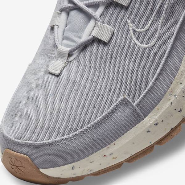 Grey / Brown Men's Nike Crater Remixa Sneakers | NK984FMS