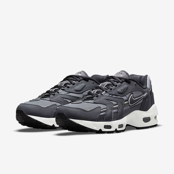 Grey / Dark Grey / White / Black Men's Nike Air Max 96 II Sneakers | NK167IND