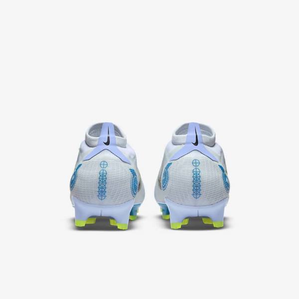 Grey / Light Blue / Blue Women's Nike Mercurial Vapor 14 Pro FG Firm-Ground Football Shoes | NK986FNE