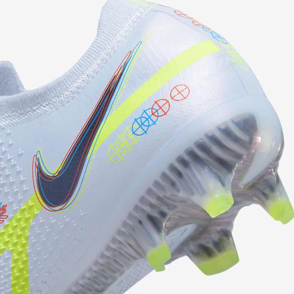 Grey / Light Blue Women's Nike Phantom GT2 Elite FG Firm-Ground Football Shoes | NK529QTW