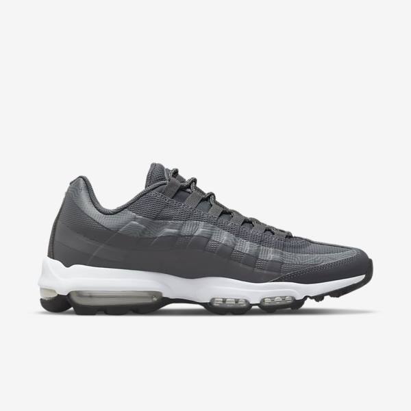 Grey / White / Black Men's Nike Air Max 95 UL Sneakers | NK408TNJ