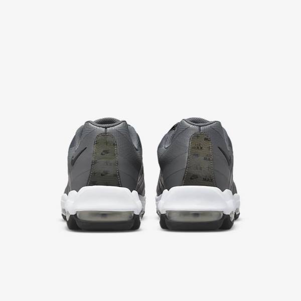 Grey / White / Black Men's Nike Air Max 95 UL Sneakers | NK408TNJ