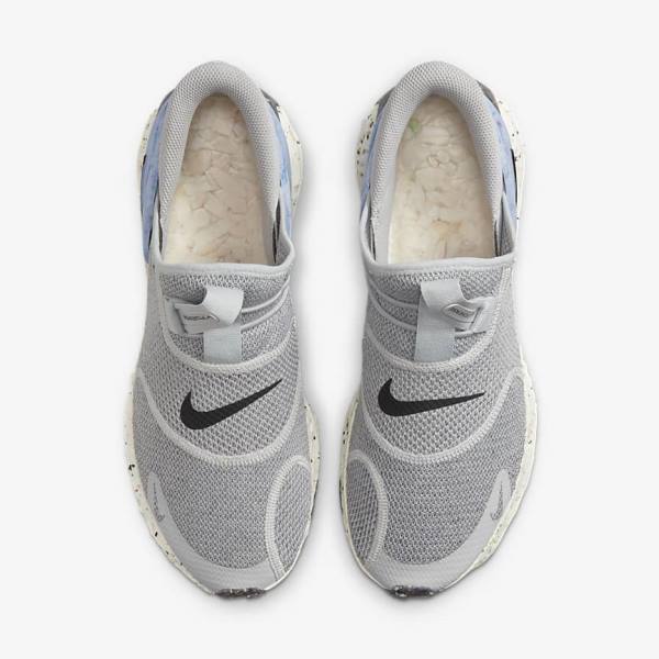 Grey / White / Black Men's Nike Glide FlyEase Sneakers | NK208IKG