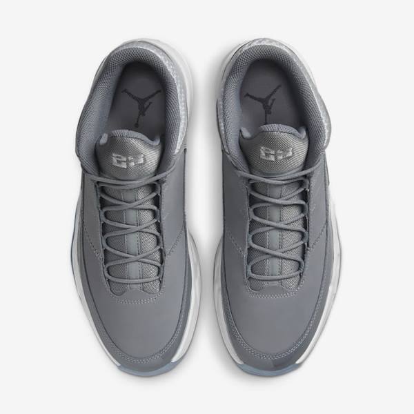 Grey / White / Grey Men's Nike Jordan Max Aura 3 Sneakers | NK834SYF