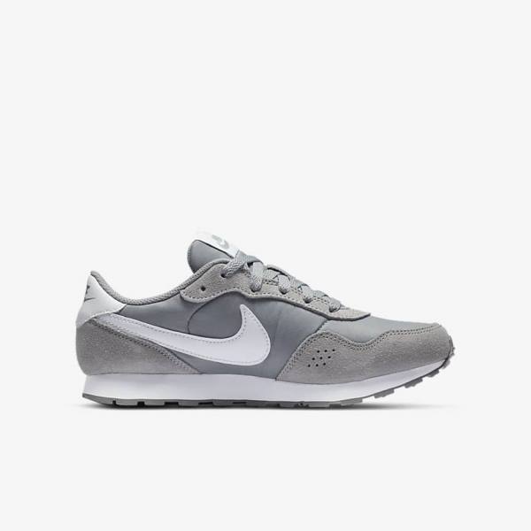 Grey / White Kids' Nike MD Valiant Older Sneakers | NK902HBC