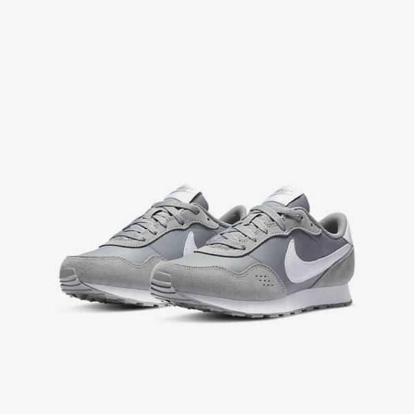 Grey / White Kids' Nike MD Valiant Older Sneakers | NK902HBC