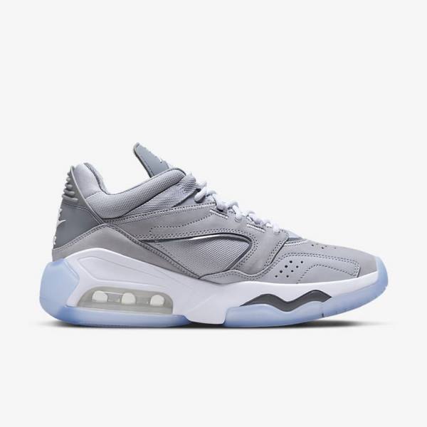 Grey / White Men's Nike Jordan Point Lane Sneakers | NK714LQC