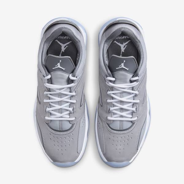 Grey / White Men's Nike Jordan Point Lane Sneakers | NK714LQC