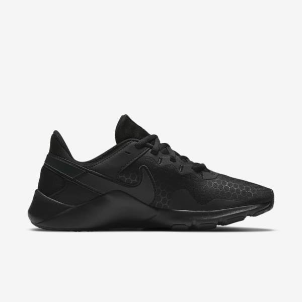 Grey / White / Metal Women's Nike Legend Essential 2 Training Shoes | NK584IQP