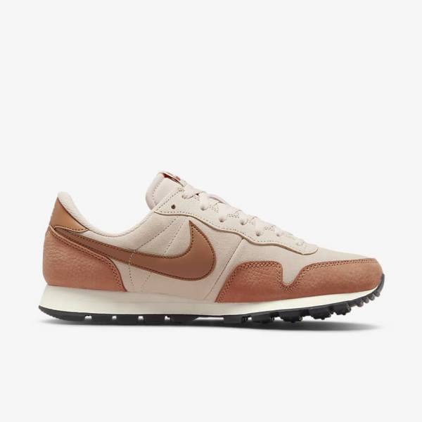 Khaki Grey / Khaki Rose / Light Brown / Red Men's Nike Air Pegasus 83 PRM Sneakers | NK185SNQ