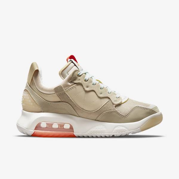 Khaki / Red Women's Nike Jordan MA2 Sneakers | NK743UHL