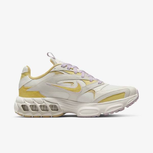 Light Beige Women's Nike Zoom Air Fire Sneakers | NK306NWC