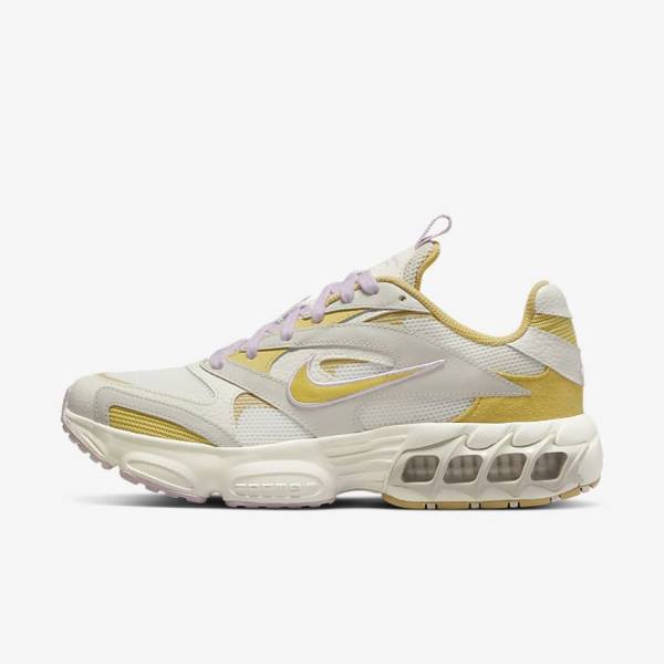 Light Beige Women\'s Nike Zoom Air Fire Sneakers | NK306NWC