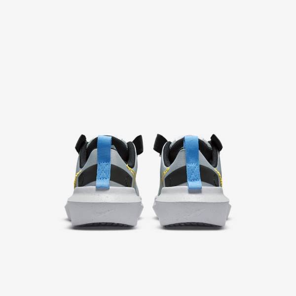 Light Grey / Blue / White Kids' Nike Crater Impact Older Sneakers | NK857DMG