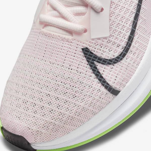 Light Pink / Green / Black Women's Nike ZoomX SuperRep Surge Endurance Class Training Shoes | NK057ADO