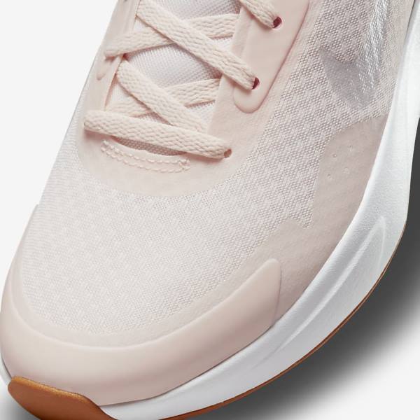 Light Pink / Light Brown / White Women's Nike Wearallday Sneakers | NK857EIH