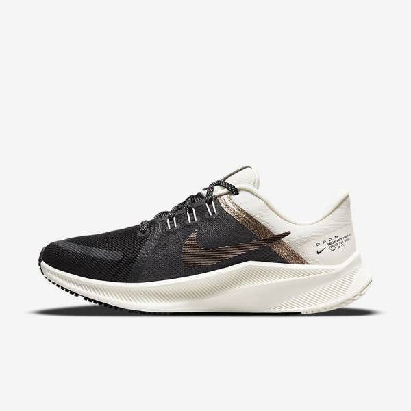 Metal / Grey Women\'s Nike Quest 4 Premium Road Running Shoes | NK495JVR