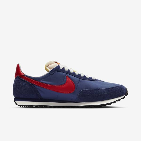 Navy / Navy / White / Orange Men's Nike Waffle Trainer 2 SP Sneakers | NK039QUW