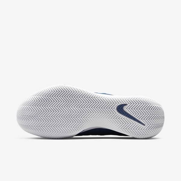 Navy / White Men's Nike NikeCourt Zoom NXT Clay Court Tennis Shoes | NK452MXV