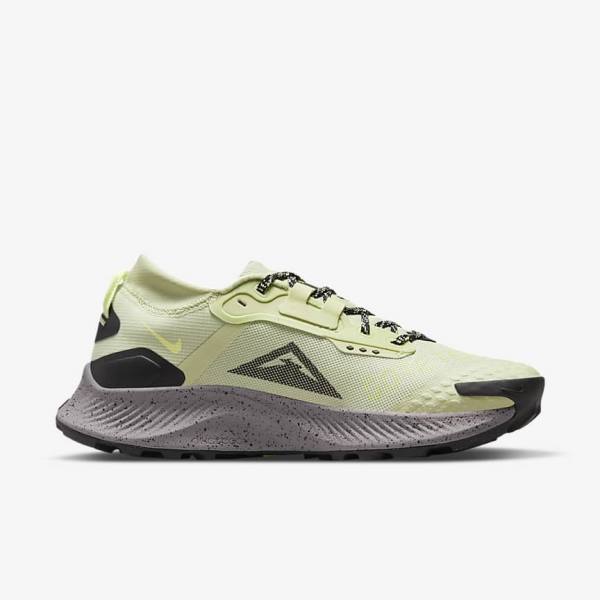 Olive / Black / Grey Women's Nike Pegasus Trail 3 GORE-TEX Waterproof Trail Running Shoes | NK237PKF