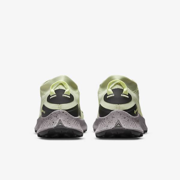 Olive / Black / Grey Women's Nike Pegasus Trail 3 GORE-TEX Waterproof Trail Running Shoes | NK237PKF