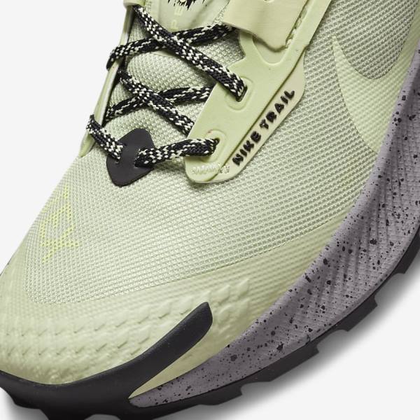 Olive / Black / Grey Women's Nike Pegasus Trail 3 GORE-TEX Waterproof Trail Running Shoes | NK237PKF