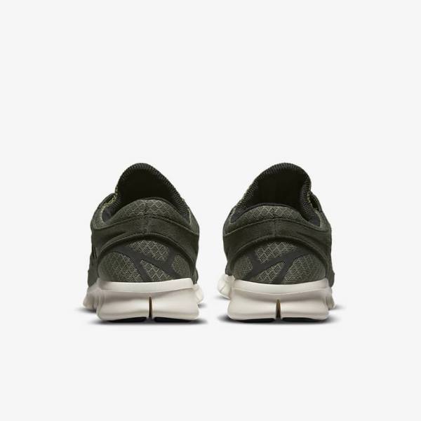 Olive / Black Men's Nike Free Run 2 Sneakers | NK471PFI