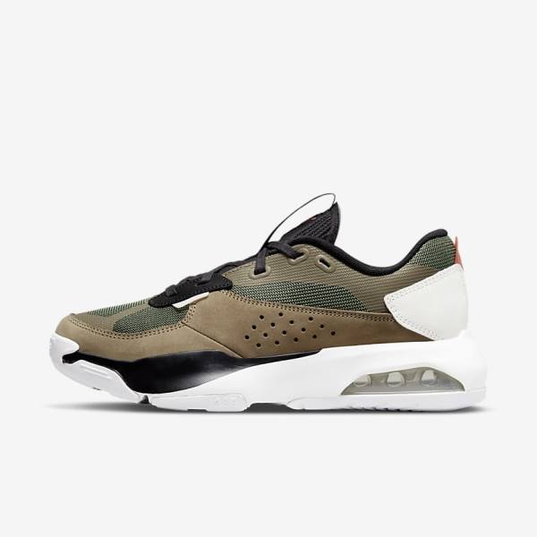 Olive / White / Brown / Red Women\'s Nike Jordan Air 200E Sneakers | NK504EVG