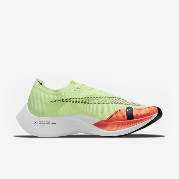 Orange / Black Men's Nike ZoomX Vaporfly Next% 2 Road Racing Running Shoes | NK140JKL