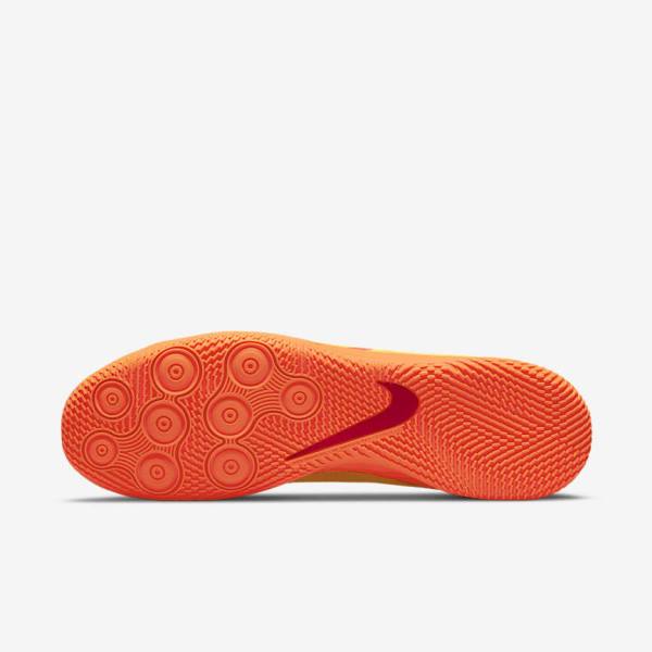 Orange / Light Red / Black Men's Nike Phantom GT2 Club IC Indoor Court Football Shoes | NK768YGQ