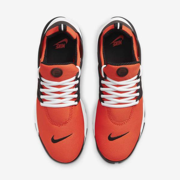 Orange / White / Black Men's Nike Air Presto Sneakers | NK832RSN