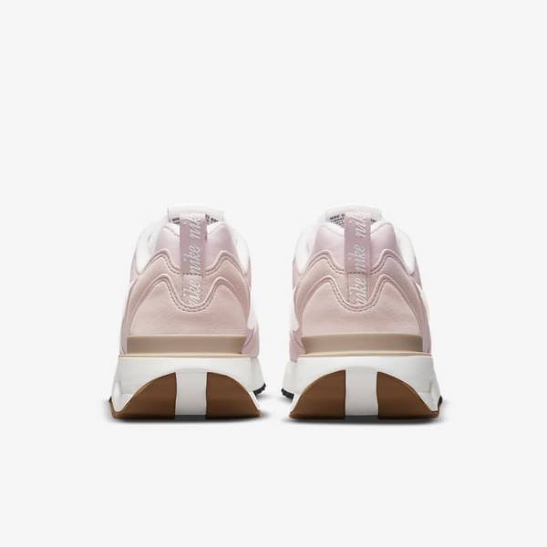 Pink / Black / Light Brown / White Women's Nike Air Max Dawn Sneakers | NK183JCW