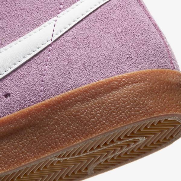 Pink / Brown / Orange / White Women's Nike Blazer Mid 77 Sneakers | NK603EBK