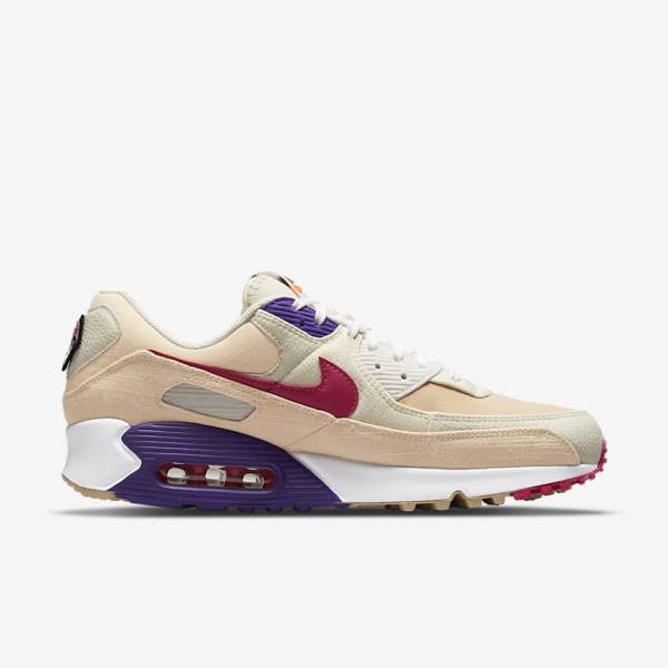 Pink Men's Nike Air Max 90 Sneakers | NK871EAW