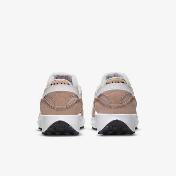 Pink / Rose / Khaki Rose / White Women's Nike Waffle Debut Sneakers | NK807IXD