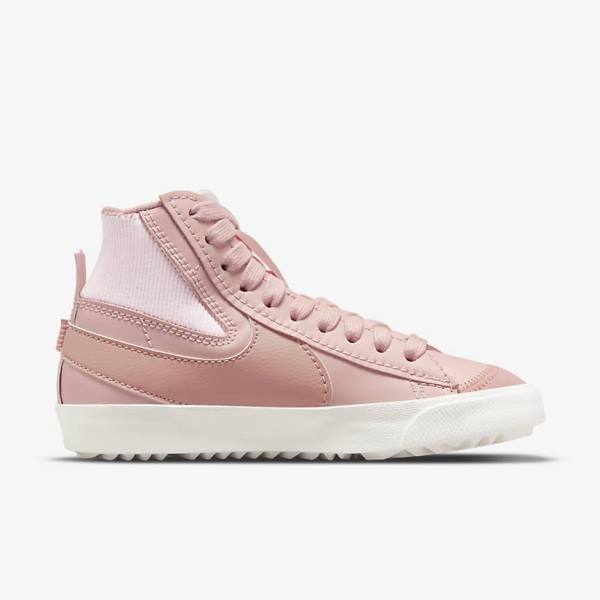 Pink / Rose Women's Nike Blazer Mid 77 Jumbo Sneakers | NK021VND