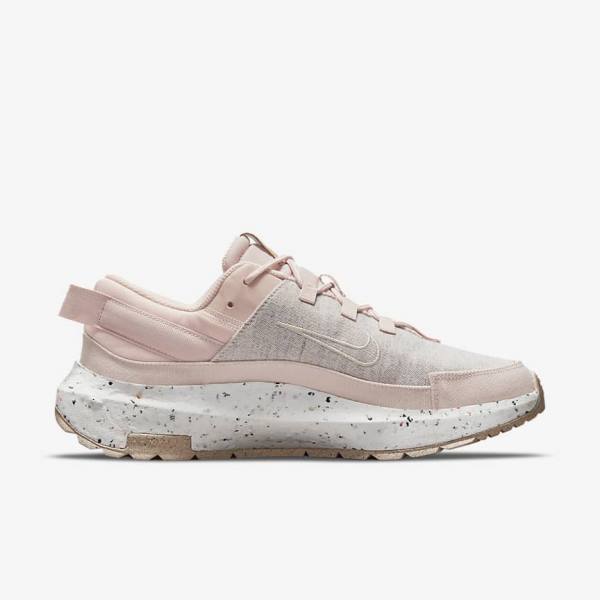 Pink / White / Cream Women's Nike Crater Remixa Sneakers | NK528KGX