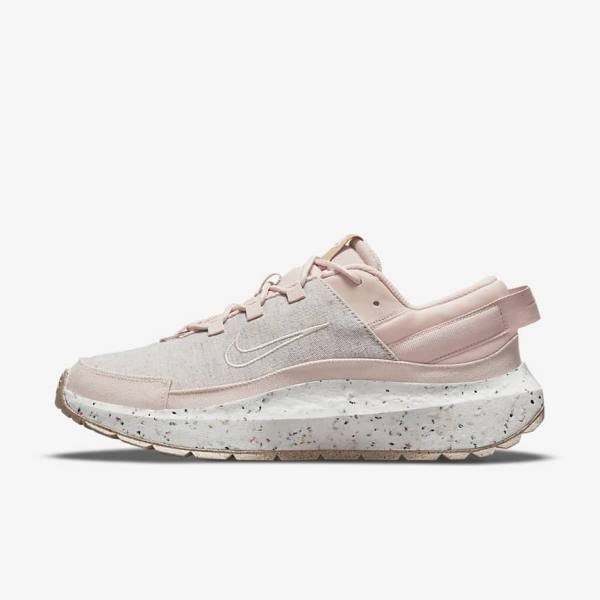 Pink / White / Cream Women\'s Nike Crater Remixa Sneakers | NK528KGX