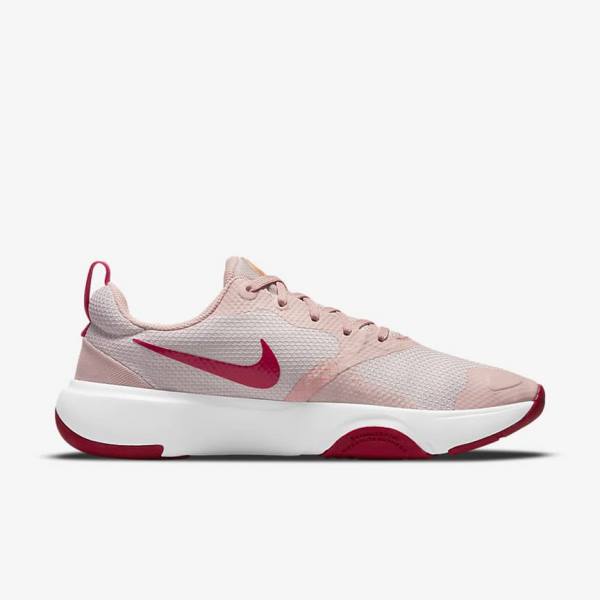 Pink / Yellow / Pink Women's Nike City Rep TR Training Shoes | NK072XFL