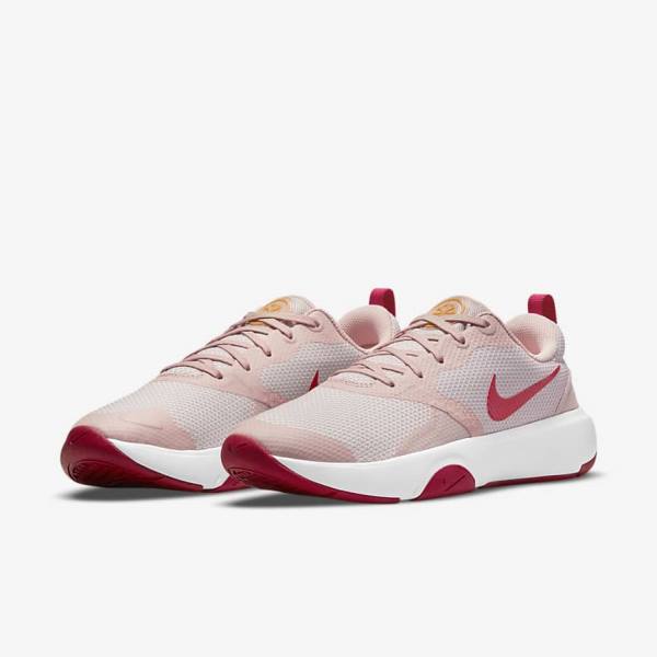 Pink / Yellow / Pink Women's Nike City Rep TR Training Shoes | NK072XFL