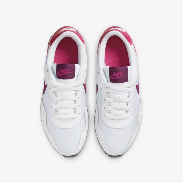 Platinum / Dark Grey / Pink Kids' Nike MD Valiant Older Sneakers | NK146LIR