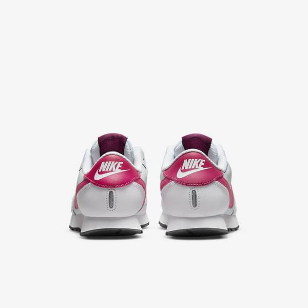 Platinum / Dark Grey / Pink Kids' Nike MD Valiant Older Sneakers | NK146LIR